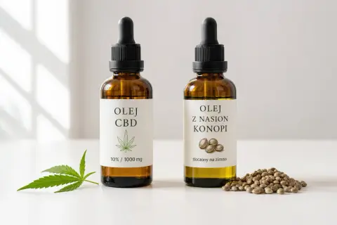 Czym różnią się oleje CBD od olejów z konopi siewnej