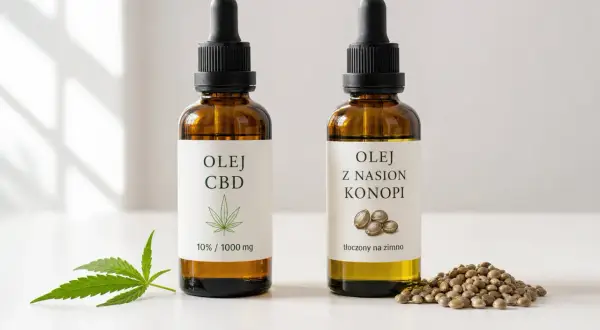 Czym różnią się oleje CBD od olejów z konopi siewnej