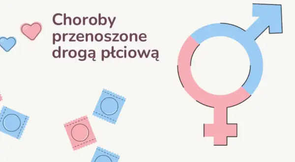 Serce i prezerwatywy symbolizują ochronę przed chorobami wenerycznymi.