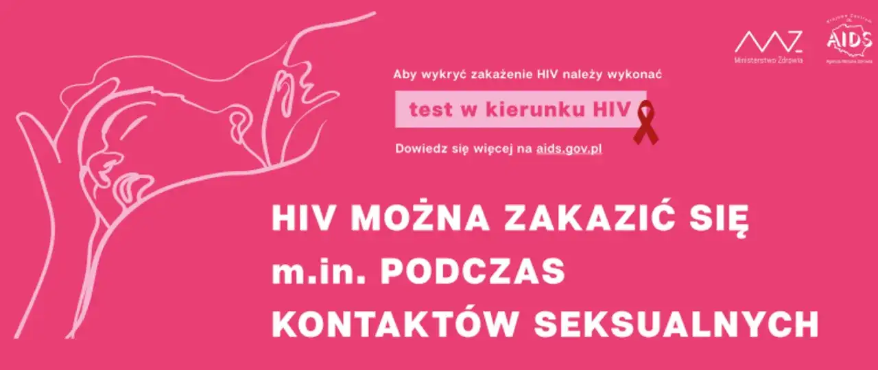 Grafika z profilami twarzy i hasłem